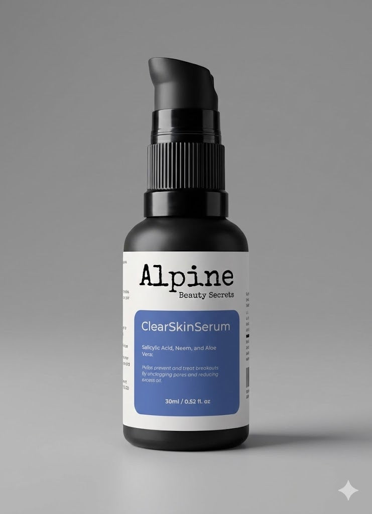 ClearSkin Serum  Clear • Calm • Control Breakouts